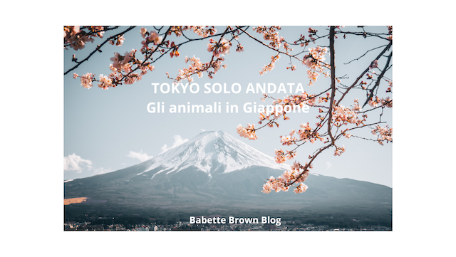 Tokyo solo andata: gli animali in Giappone