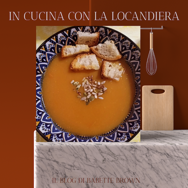 In Cucina con la Locandiera: vellutata di zucca