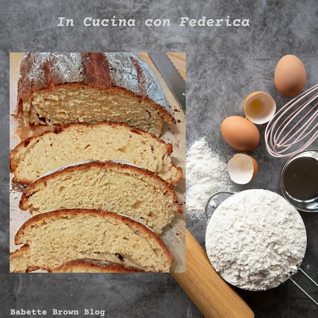 In Cucina: pane semi integrale al latticello corretto (senza lattosio)