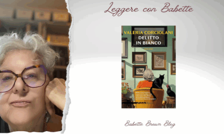 Babette ha letto “DELITTO IN BIANCO”, di Valeria Corciolani
