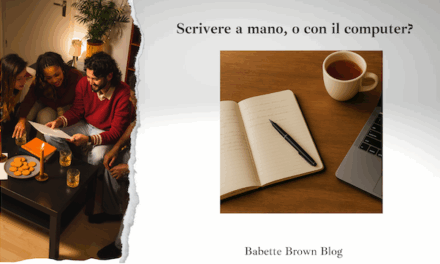 Scrivere a mano, o con il computer?