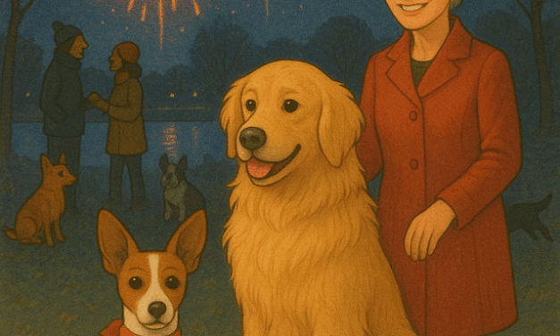 Capodanno al parco con Baguette e Marley