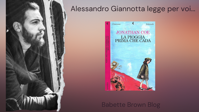 Alessandro ha letto “La pioggia prima che cada”, di Jonathan Coe