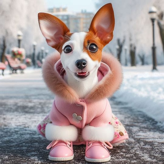 I cani e l’inverno