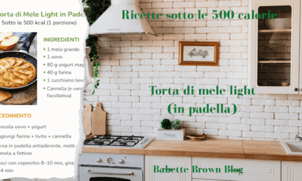 In Cucina: torta di mele light (in padella)