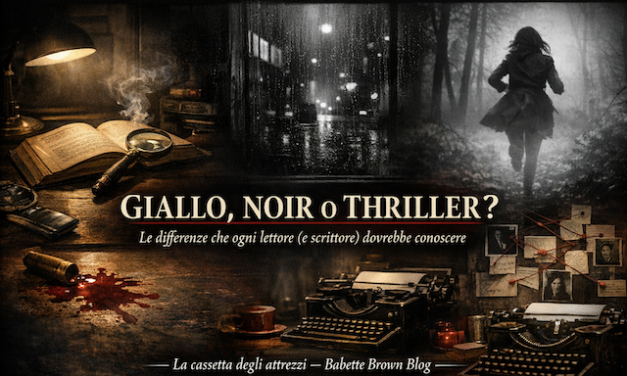 Giallo, noir, Thriller: facciamo ordine