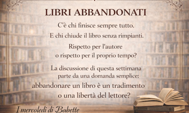 Abbandonare un libro: diritto sacrosanto, o piccolo tradimento?
