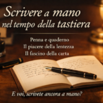Scrivere a mano al tempo della tastiera