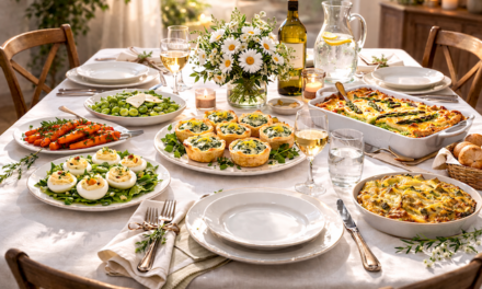 Il pranzo di Pasqua a modo nostro (mio e di Marcus)