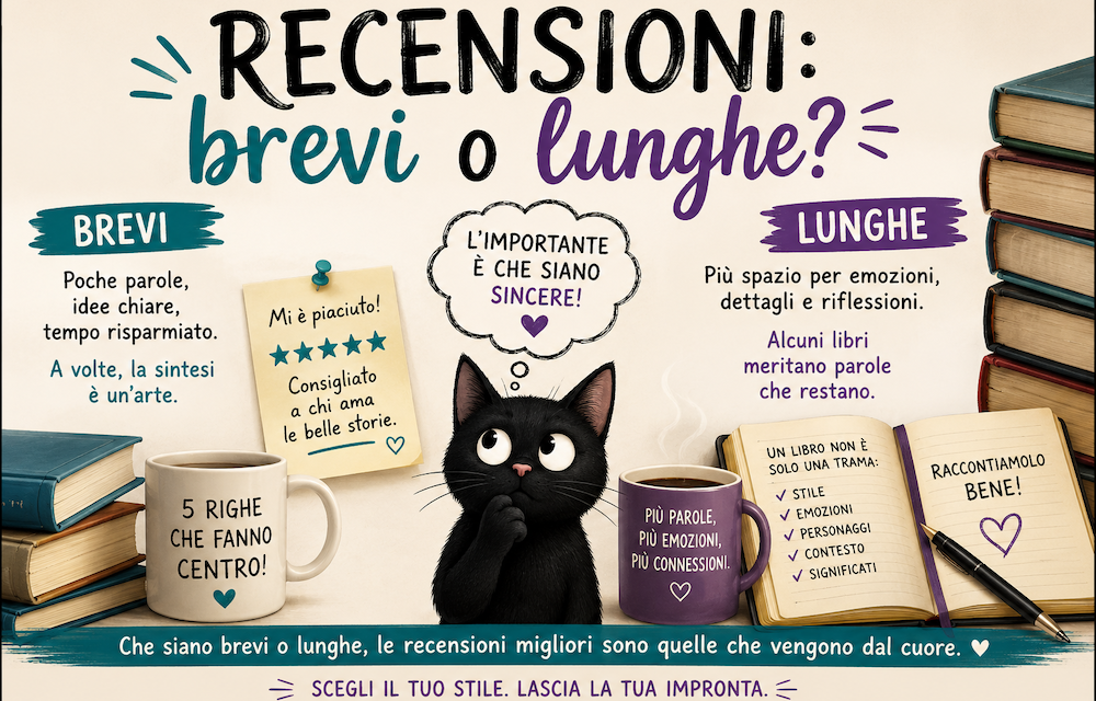 Recensioni su Amazon: lunghe, o brevi?