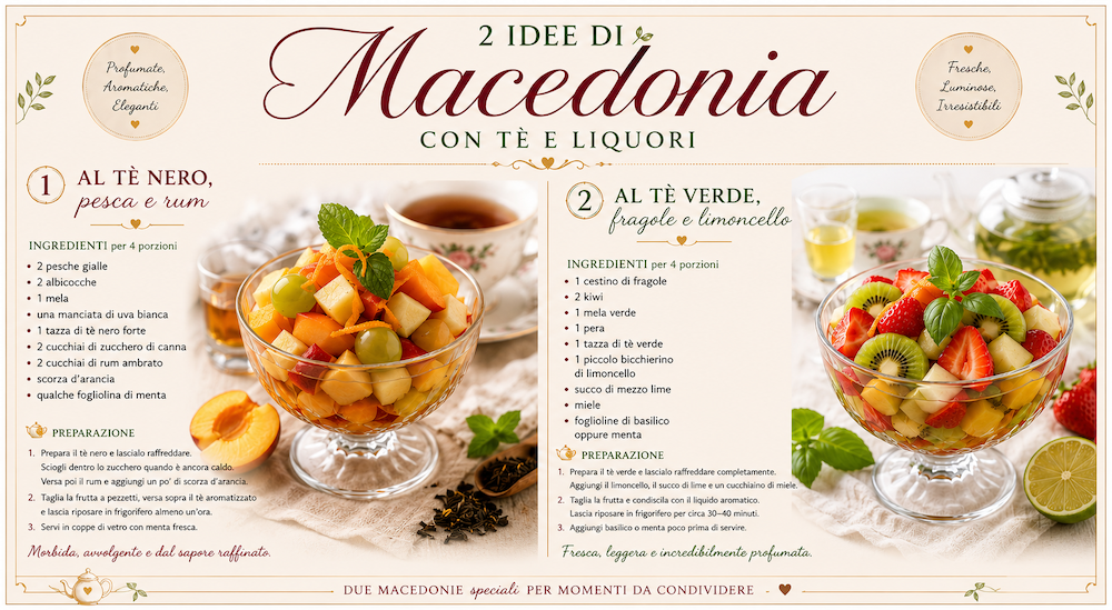 Macedonie particolari e golose!