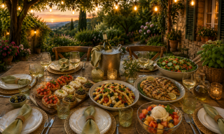 Amici a cena. Cosa preparo per una sera estiva?