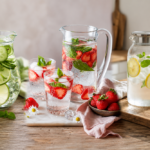 Bere di più, bere meglio: le acque aromatizzate fatte in casa