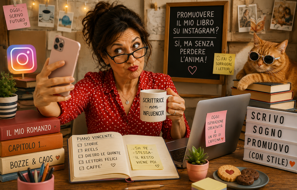 Instagram e libri: come promuovere un romanzo senza trasformare il profilo in un cartellone pubblicitario