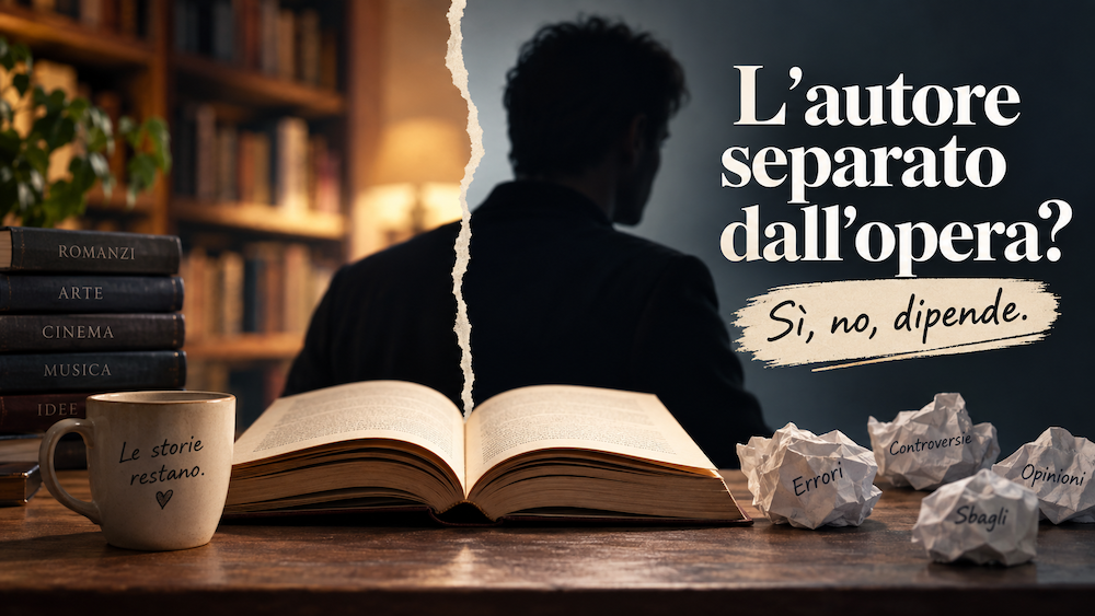 Autore separato dall’opera – Possiamo amare un libro anche quando non condividiamo le idee, le scelte o i comportamenti di chi l’ha scritto?