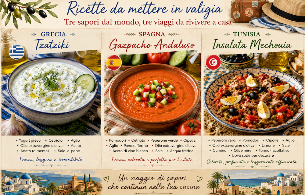 Ricette da mettere in valigia